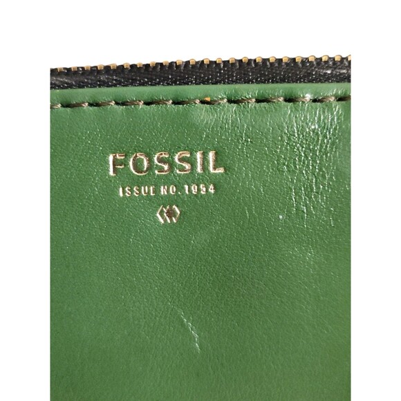 Fossil Leather Patchwork Wallet Wristlet   29 - Picture 11 of 12